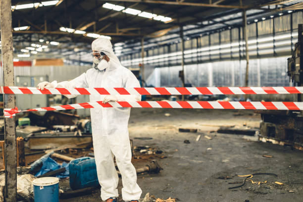 Professional Drug Lab Cleanup technician working in Duncans Mills, CA